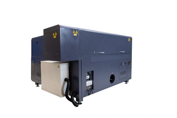 MQ1390C CO2 ad alta potenza Combi Metallo Legno Plastica Laser Cutter Posteriore